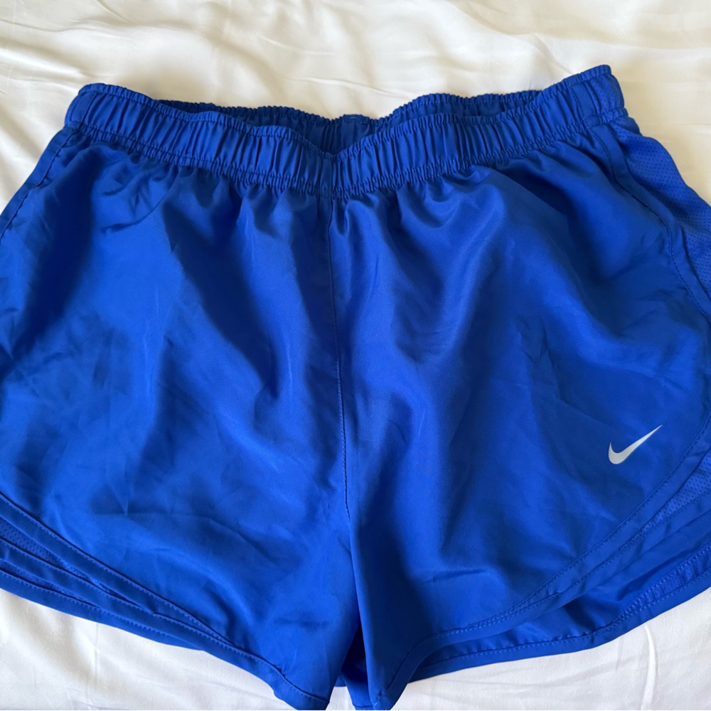 Nike Women's Vibrant Blue Athletic Shorts